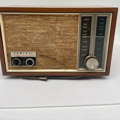 Admiral Automatic Frequently Control Rare Antique Tube Radio Y3631N TESTED READ image 1