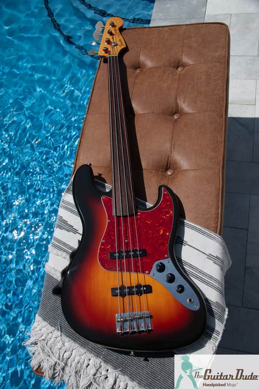 Fender JB-62 FL Fretless Jazz Bass Reissue MIJ | Reverb
