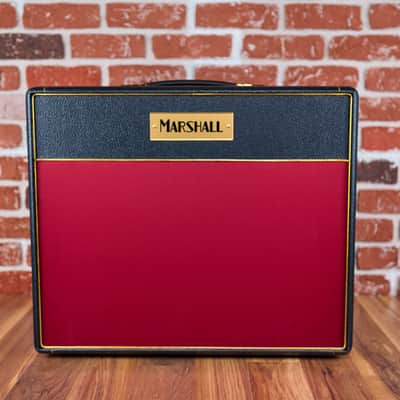 Marshall 1974X "Final Curtain" Sweet Water Exclusive 2-Channel 18-Watt 1x12" Guitar Combo 2009 Black w/Red Grill Cloth image 3