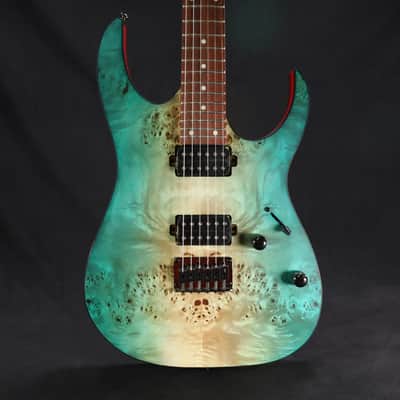 Ibanez RG421PBCHF RG Standard 6str Electric Guitar - Caribbean Shoreline Flat 0666 image 9