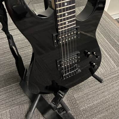Jackson *MODDED* JS Series JS11 Dinky with Amaranth Fretboard 2019 - Present - Gloss Black image 2