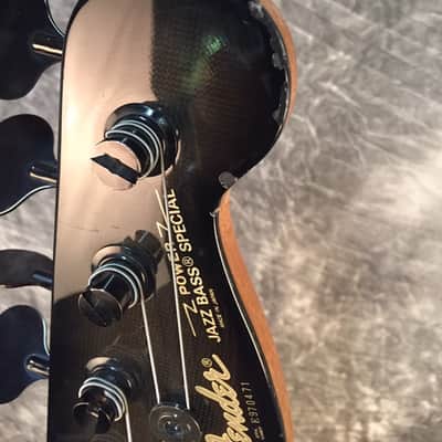 1987-1988 Fender Power Jazz Bass Special White - MIJ E-Series image 15