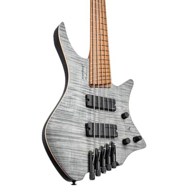 Strandberg Boden Standard 5 Multi-Scale 5-String Headless Bass w/ Gig Bag - Charcoal image 1