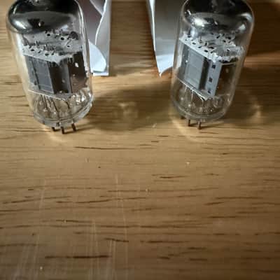 RCA 12AX7A Gray Plate Matched Pair NOS ECC83 12AX7 image 1