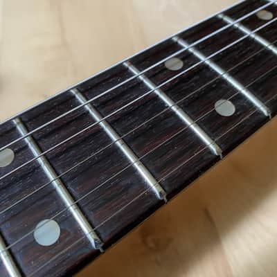 60‘s Hofner 173 electric guitar with red vinyl cover image 7