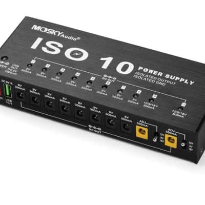 Mosky Audio ISO 10 Power Supply Isolated Outputs/Isolated Ground Internal Transformer Fast Ship image 2