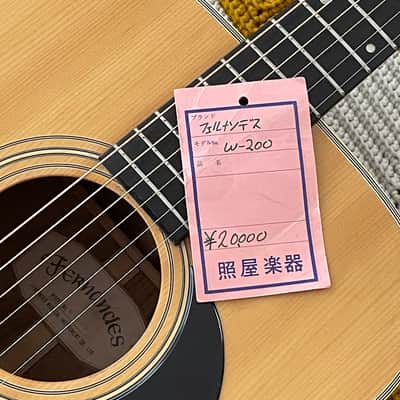 Fernandes W-200 - 1970's Made in Japan 🇯🇵! - Original Hang Tags