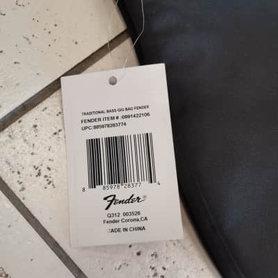 Fender Fender 1422 Economy Electric Bass Gig Bag image 3