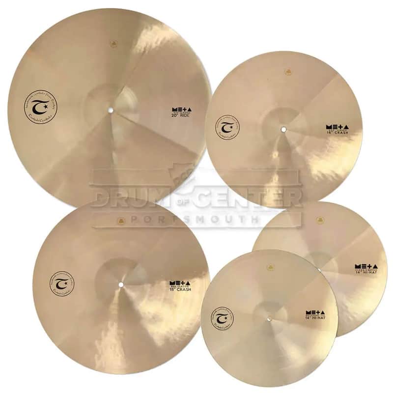 Turkish Meta Classic Cymbal Set 14/16/18/20 w/Bag image 1