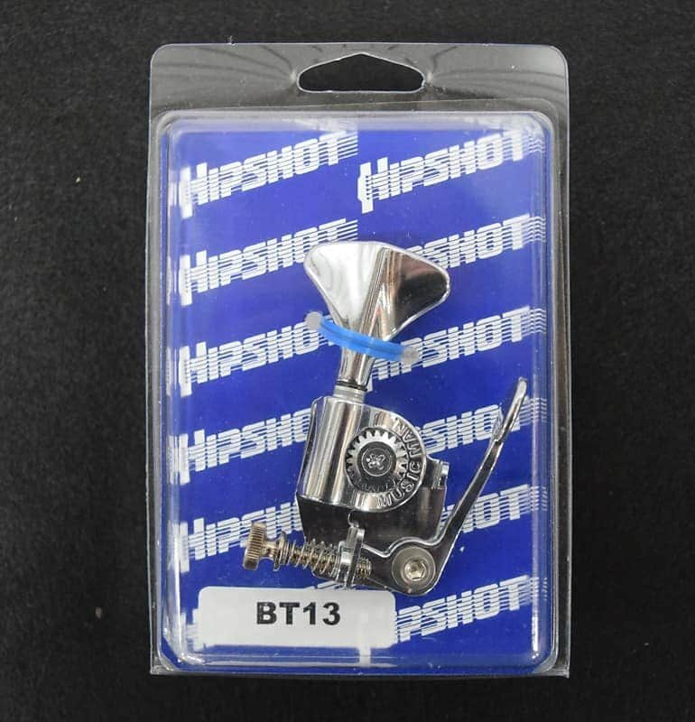 Hipshot Drop D Tuner (Chrome) for Ernie Ball Bongo Bass image 1