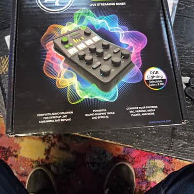 Mackie M-Caster Live Portable Live Streaming Mixer 2022 - Present - Black image 1