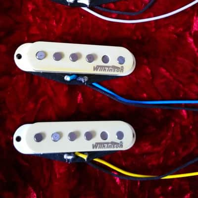 Wilkinson WVS Vintage Strat Pickups 2015 Ivory image 2
