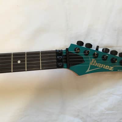 RARE mij Japan LIGHT TEAL Ibanez RG570 RG 570 Electric Guitar LO-Pro Edge usa Dimarzio Air Norton Tone Zone Pickups RG550 NICE! image 9