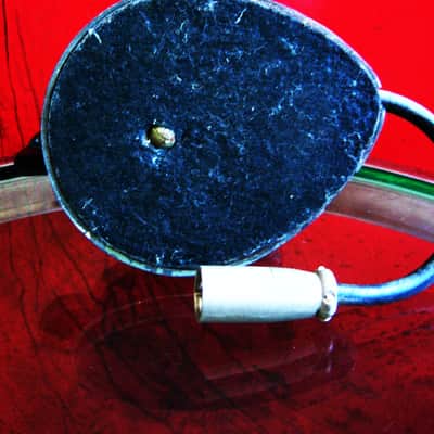 Vintage RARE 1940's Turner CD dynamic "Sound Scriber" microphone High Z w original stand and cable PROP image 14