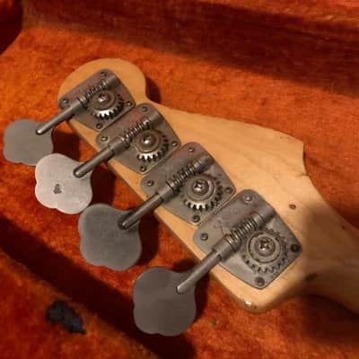 Vintage Fender Precision Bass Neck 1972 Maple Left Handed Lefty image 6