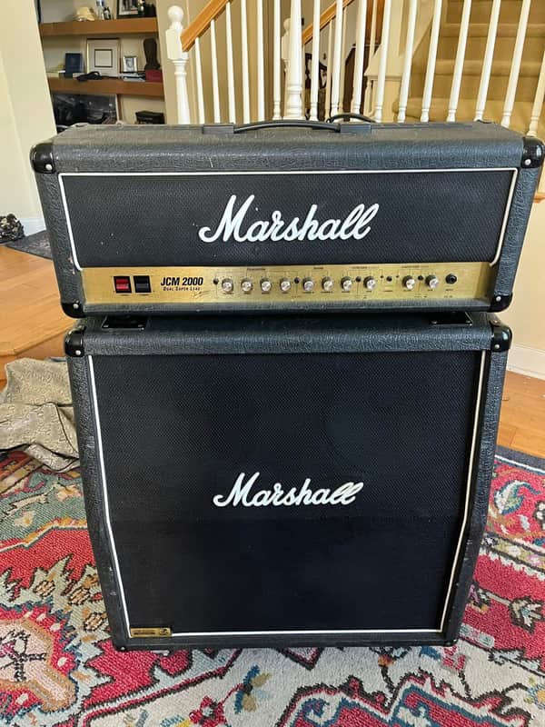 Marshall JCM 2000 100 Watt Amp & 1960A Cabinet 1998 - Bkack image 1