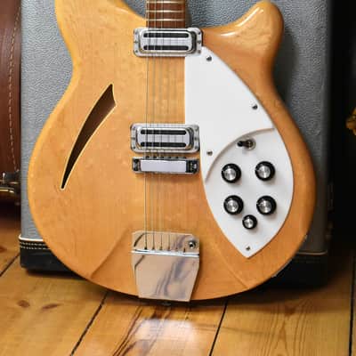 MINT 1966 Rickenbacker 365 NS (New Style) Mapleglo, w/OHSC, 360 image 4