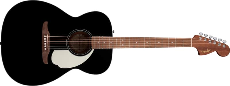 Fender Limited Edition California Standard Monterey, Spruce Top, Ivory Pickguard, Black image 1