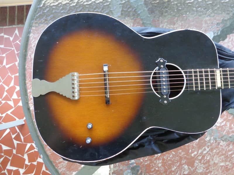 1950's Kay 5160 Baritone Guitar - Electric Acoustic - 000 Sized image 1