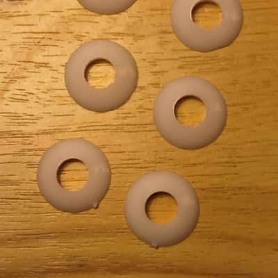 Unknown Vintage Guitar Ferrules (x6) image 1