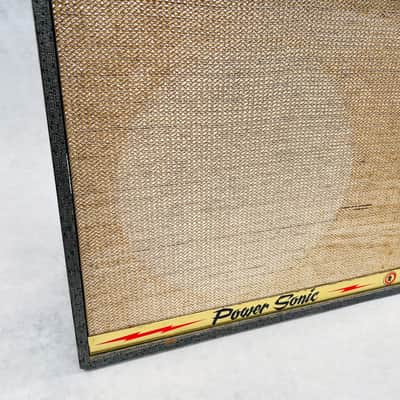 Custom Kraft Power Sonic 1x12" Combo Amplifier 1960s - Black image 7