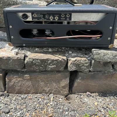 Fender Bassman "Drip Edge" 2-Channel 50-Watt Guitar Amp Head 1968 - 1969 - Silverface image 3