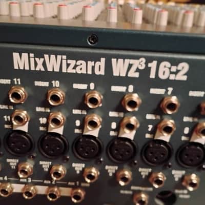 Allen & Heath MixWizard WZ3 16:2 16-Input Stereo Mixer 2004 - 2013 - Blue image 4