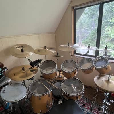 Gretsch Gretsch Drums, 1979-80 Vintage Blond Jasper Maple Shells - $5,500 (Homewood) 1979-80 - Natural Maple image 3