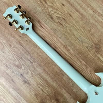 Epiphone "Inspired by Gibson Custom" '63 Les Paul SG Custom with Maestro Vibrola Classic White image 17