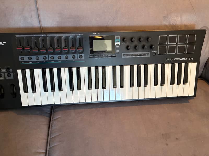 Nektar Panorama T4 49-Key USB MIDI / DAW Controller Keyboard 2018 - 2021 - Black image 1