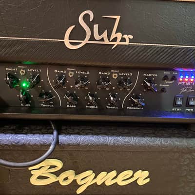 Suhr PT15IR Pete Thorn Signature 3-Channel 15-Watt Guitar Amp Head 2019 - Present - Black image 2