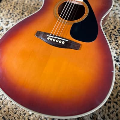 Yamaha F325-TBS Dreadnought Acoustic Guitar 2010s - Tobacco Brown Sunburst image 5