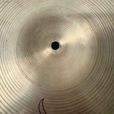 Zildjian A 14” Hi Hat Bottom - Hollow Ink 1970’s image 9