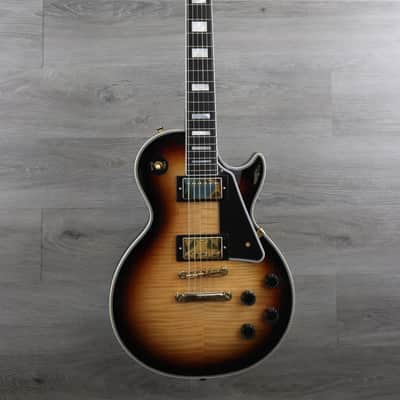 Epiphone "Inspired by Gibson Custom" Les Paul Custom Sedona Burst With Original Hardshell Case! image 2
