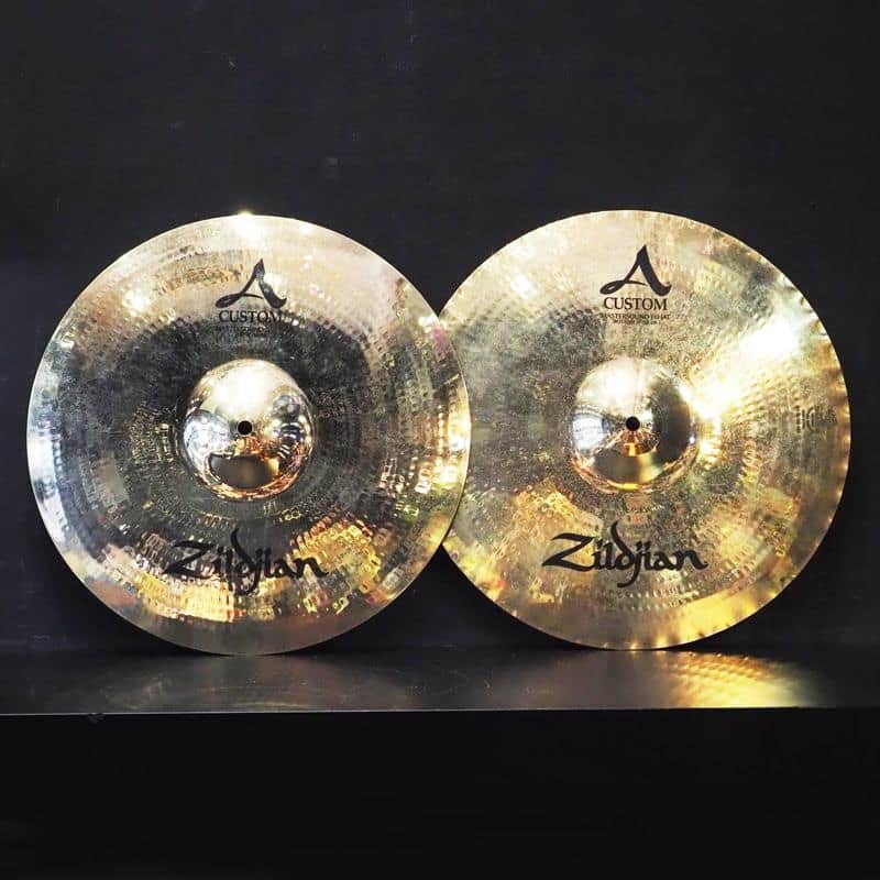 Zildjian USED ​​A Custom Mastersound HiHat 15 pair [Top:1124g/Bottom:1676g]