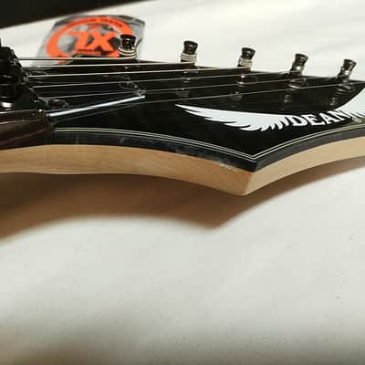 DEAN Custom 350 F Floyd electric GUITAR new Trans Black w/ HARD