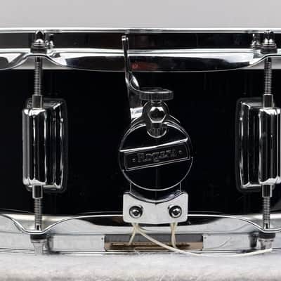 Rogers 5x14" Powertone Reissue Snare Drum - Black Lacquer image 2
