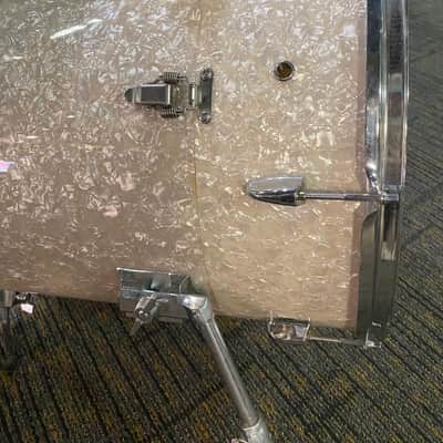 Yamaha Al Foster Hip Gig Sr Nesting Drum Kit- White Marine Pearl image 3
