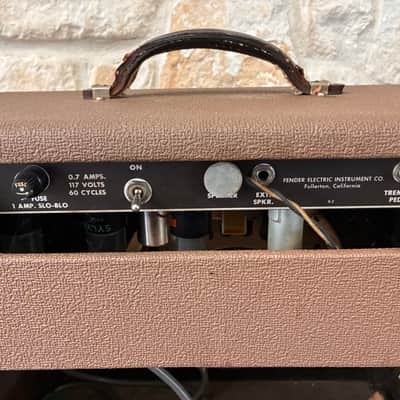 Fender Princeton 6G2 1963 - Brown Tolex image 3