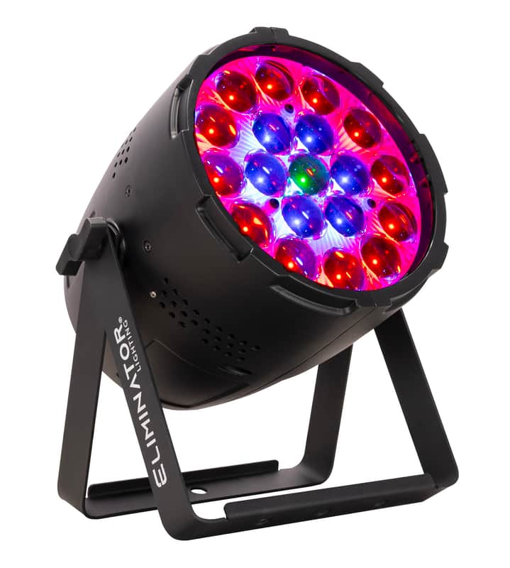 Eliminator Lighting Mega Par Z Wash 15w RGBW LED DMX DJ Par Wash Up-Light image 1