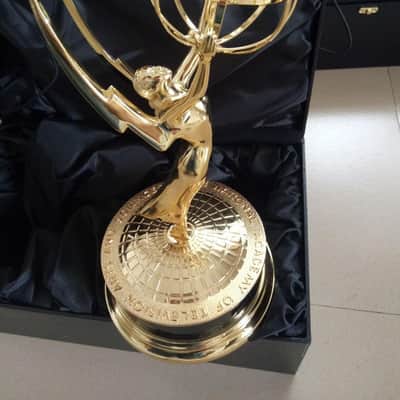 Emmy Award Television National Replica Life Size Trophy 1:1 Statue Prize image 10