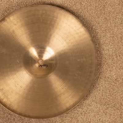 1990s Zildjian A 14" New Beat Bottom Hi Hat Cymbal 1332g image 5