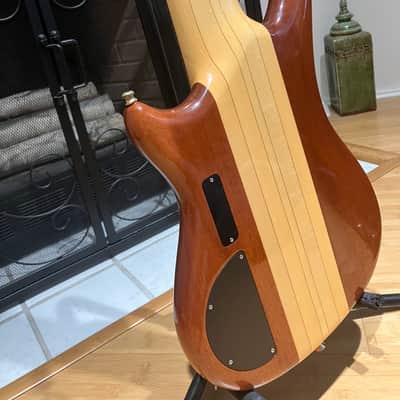 1993 Alembic Essence 6 String Fretless - Bubinga - with OHSC image 6