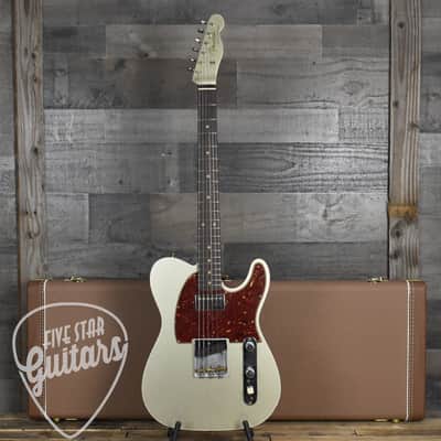 Mint Fender Custom Shop 60s Reverse Telecaster Journeyman Relic - Champagne Metallic (Journeyman Relic) with custom shop hard shell case image 14