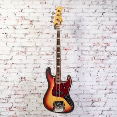 Fender - 1968 Jazz Bass - Bound Fingerboard Block Inlay - 3TS - Refinished and Refretted Neck - w/OHSC - x7915 - VINTAGE image 6