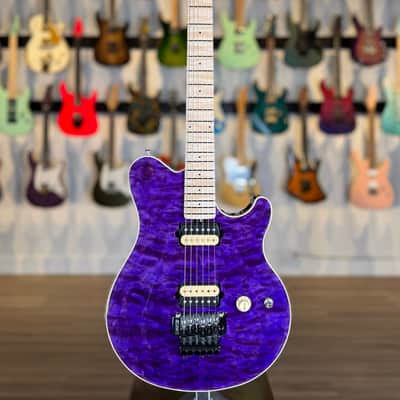 Ernie Ball Music Man 30th Anniversary Axis Limited Edition - Translucent Purple Quilt (#34 of 100) image 5