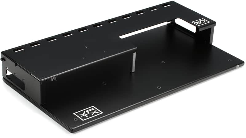 Vertex Tour Elite Pedalboard (29" X 15") with TE3 Hinged Riser (29" x 9" x 3.5") with 11" Cut Out image 1