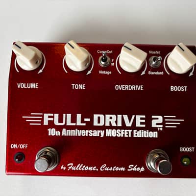 Fulltone Full-Drive 2 MOSFET 10th Anniversary - rot image 2