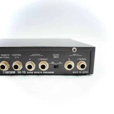 Boss SE-70 Super Effects Processor With Power Supply 1993 Made in Japan Guitar Effect Processor AF64208 image 7