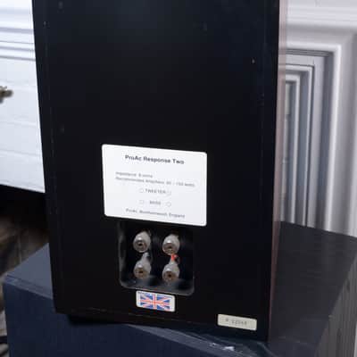 Proac UK Response 2 Loudspeakers Late '90s Bad Foam Woofer Surrounds Need Replacement image 4